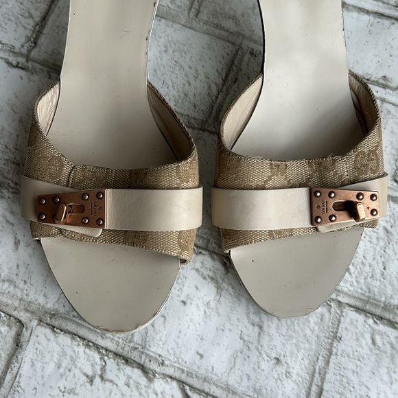 Gucci Mules Kitten Heel - Picture 5 of 17